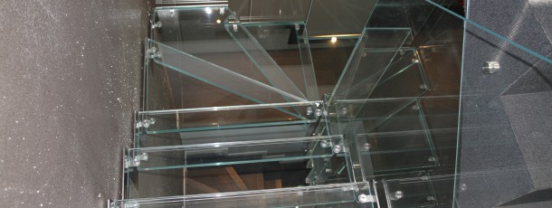 escaleras inox-cristal